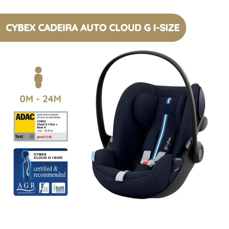 Cybex Cadeira Auto Cloud G i-Size Plus - Ocean Blue