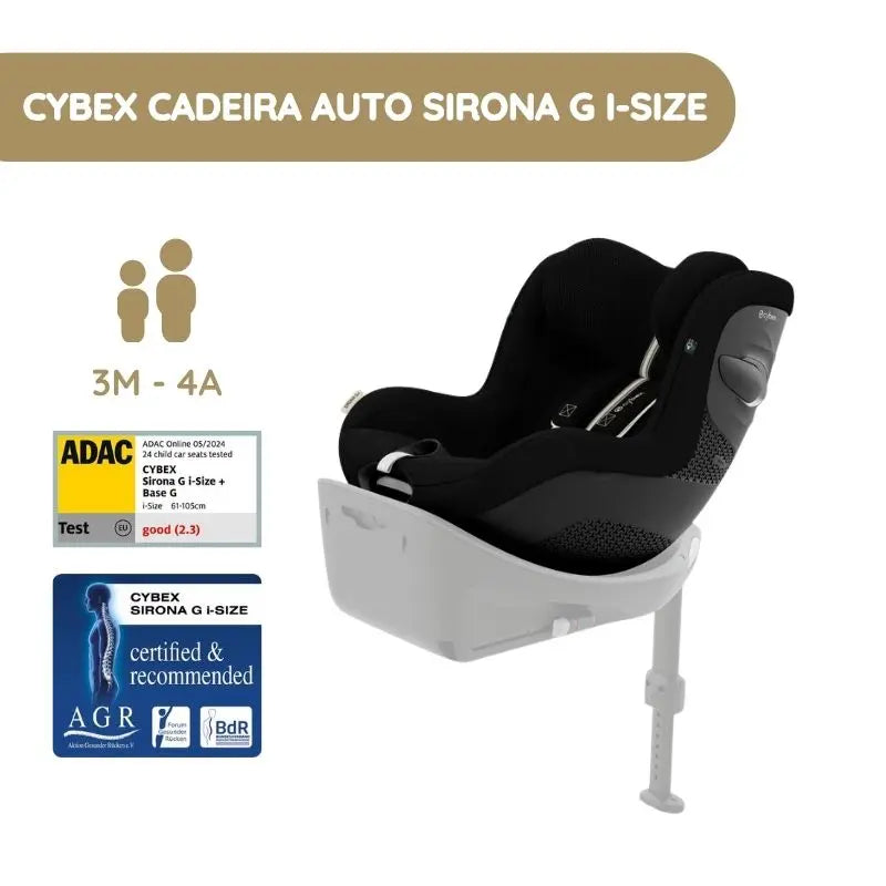 Cybex Sirona G i-Size Plus - Moon Black