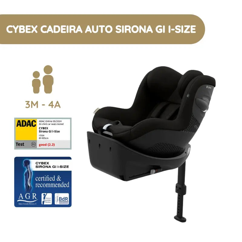 Cybex Cadeira Auto Sirona Gi i-Size - Magic Black