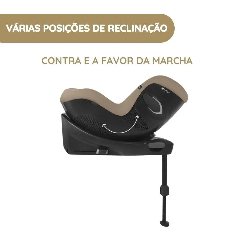 Cybex Cadeira Auto Sirona G3 i-Size - Almond Beige