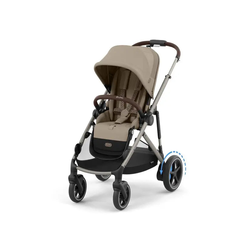 Cybex Carrinho de Bebé e-Gazelle S TPE - Almond Beige