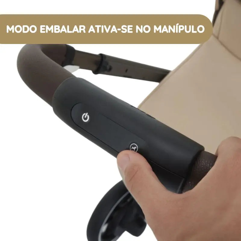Cybex Carrinho de Bebé e-Gazelle S TPE - Almond Beige