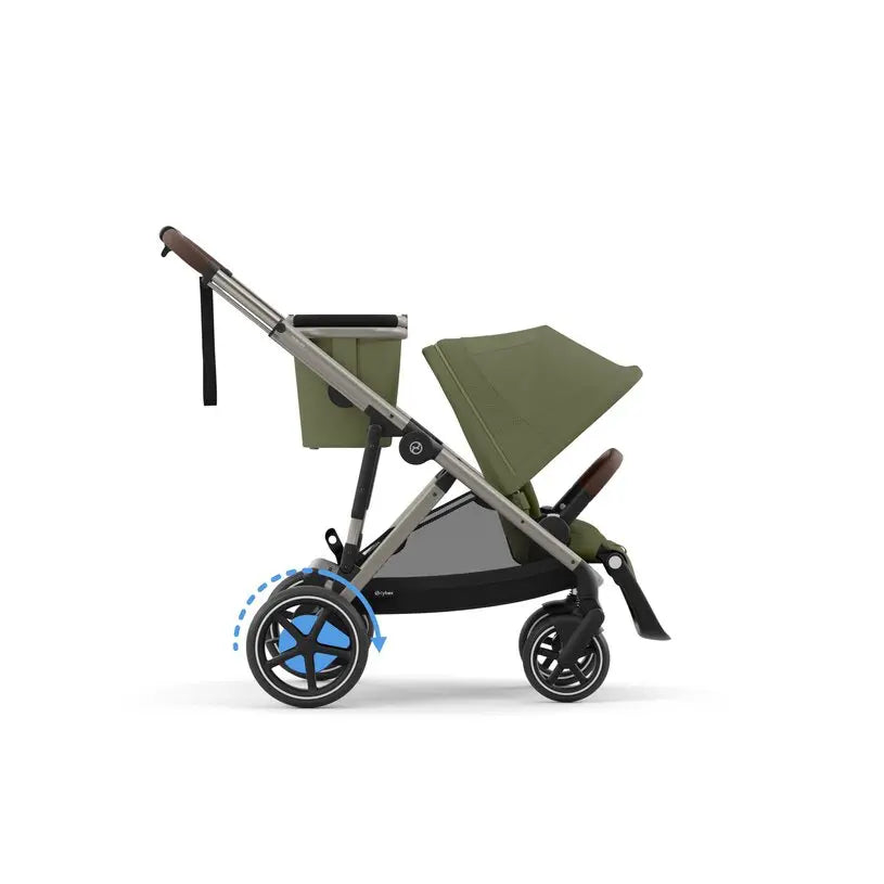 Cybex Carrinho de Bebé e-Gazelle S TPE - Moss Green