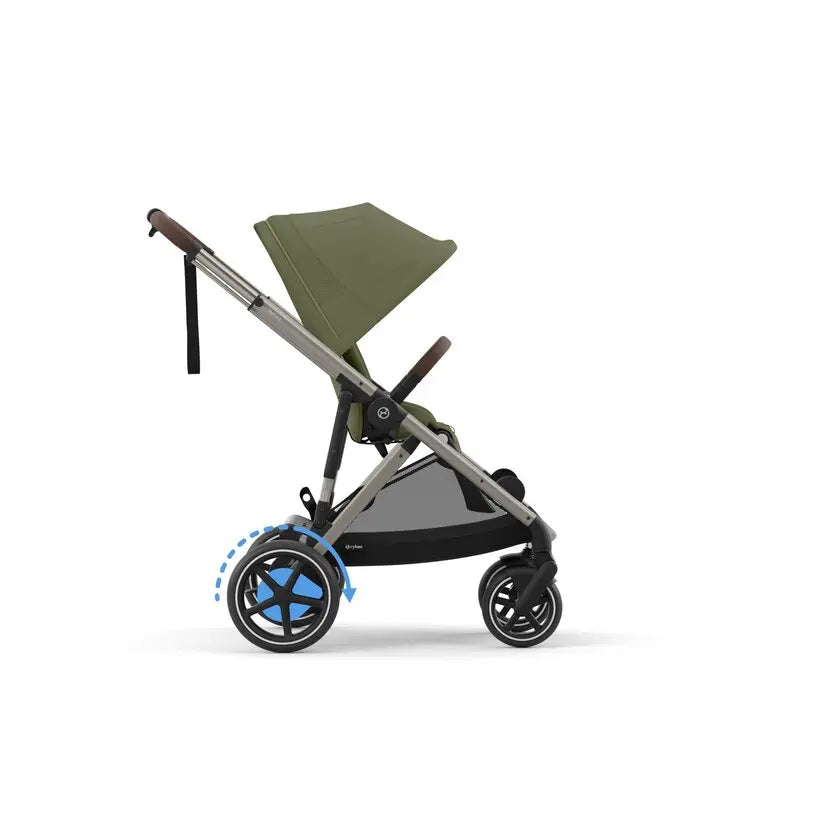 Cybex Carrinho de Bebé e-Gazelle S TPE - Moss Green