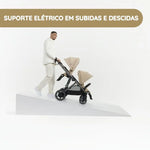 Cybex Carrinho de Bebé e-Gazelle S TPE - Stormy Blue
