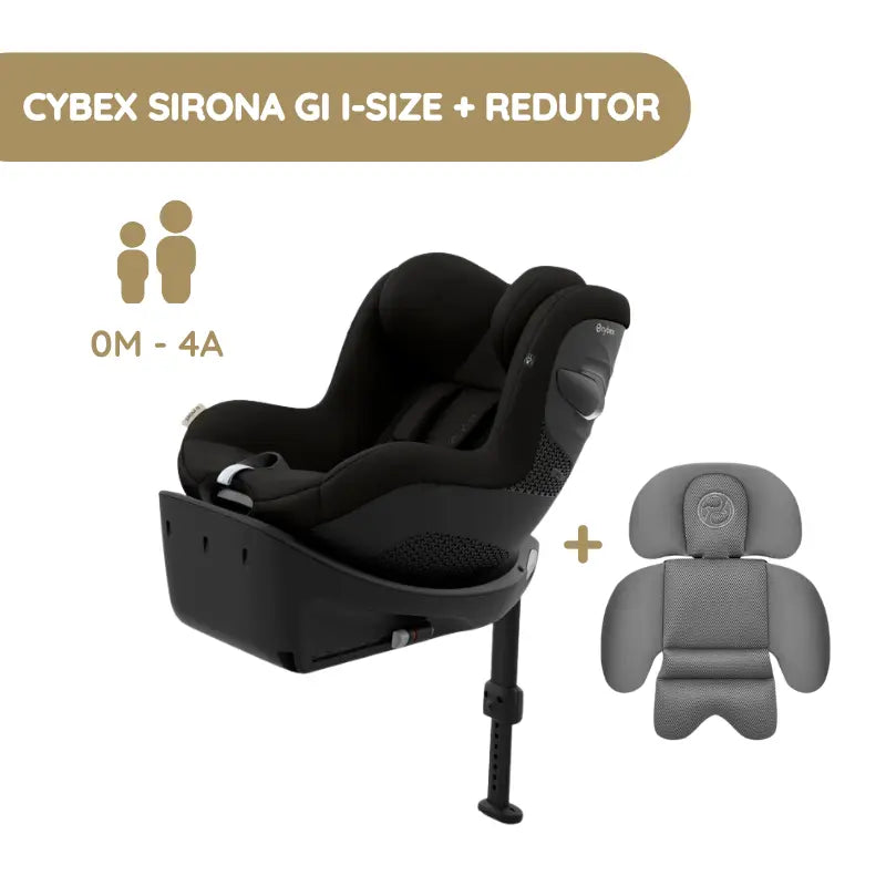 Cybex Sirona Gi i-Size + Redutor - Magic Black