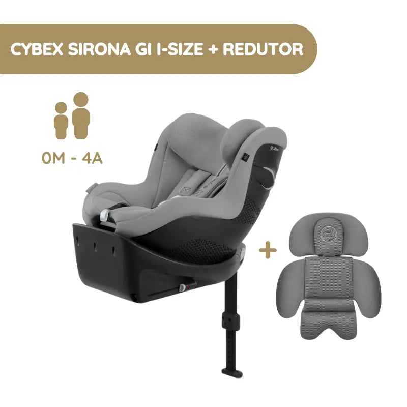 Cybex Sirona Gi i-Size Plus + Redutor - Stone Grey