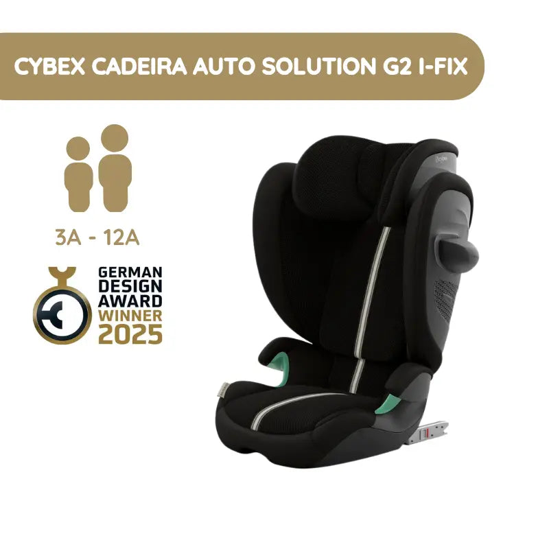 Cybex Solution G2 i-Fix Plus - Moon Black