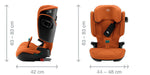 Cadeira Auto elevatória Kidfix i-Size da Britax Romer  - Jade Green dos 3.5 aos 12 anos