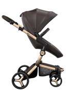 Mima Carrinho de Passeio Xari Max - Champagne/Chocolate Brown/Black