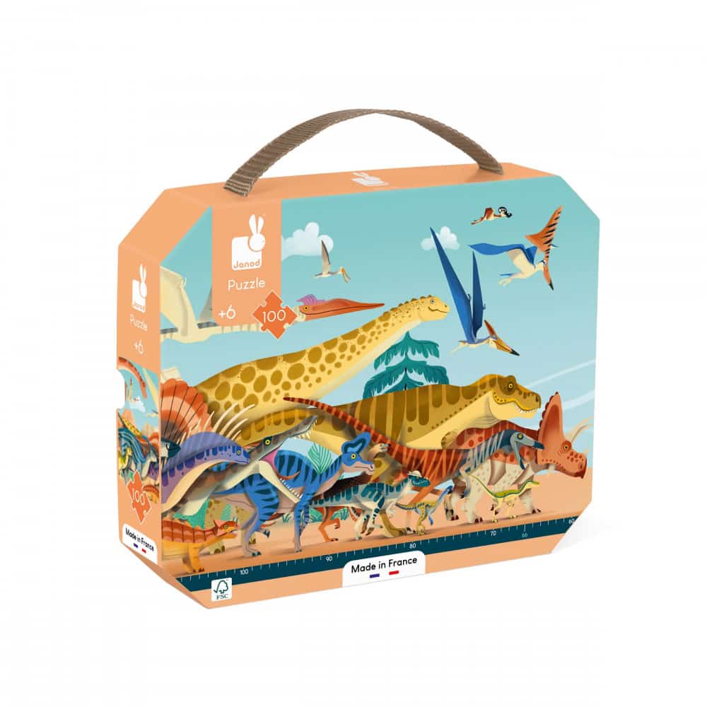 Janod Puzzle Dino Panorâmico