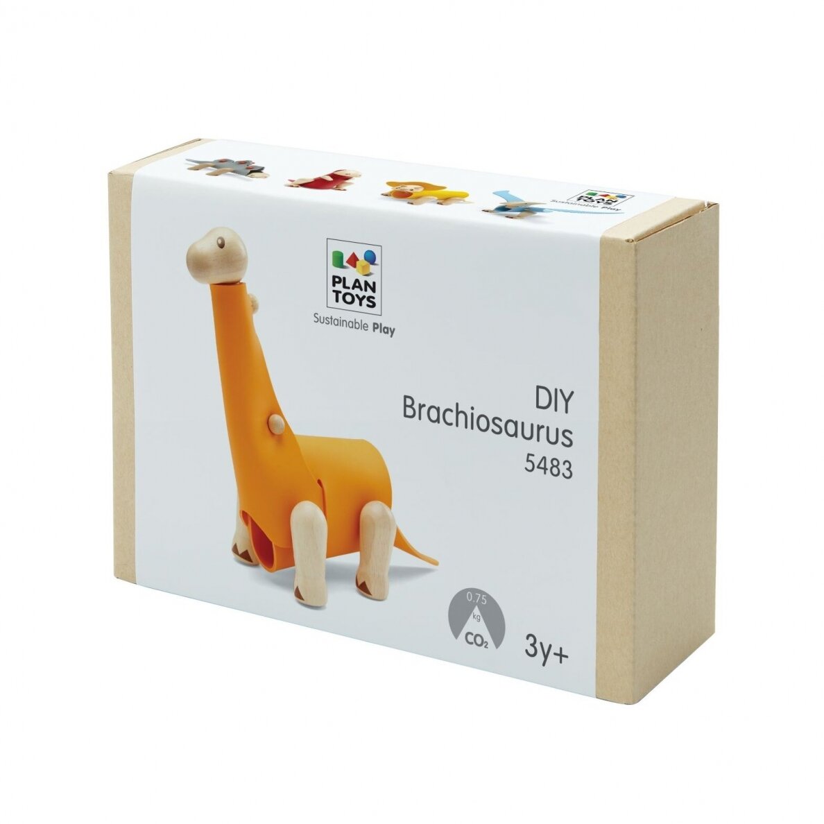 PlanToys - Braquiossauro Para Construir