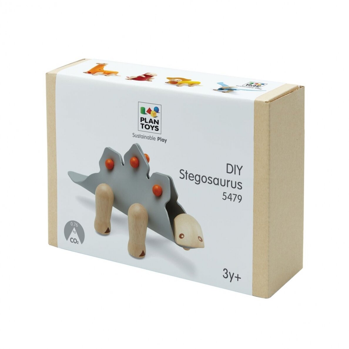 PlanToys - Estegossauro Para Construir