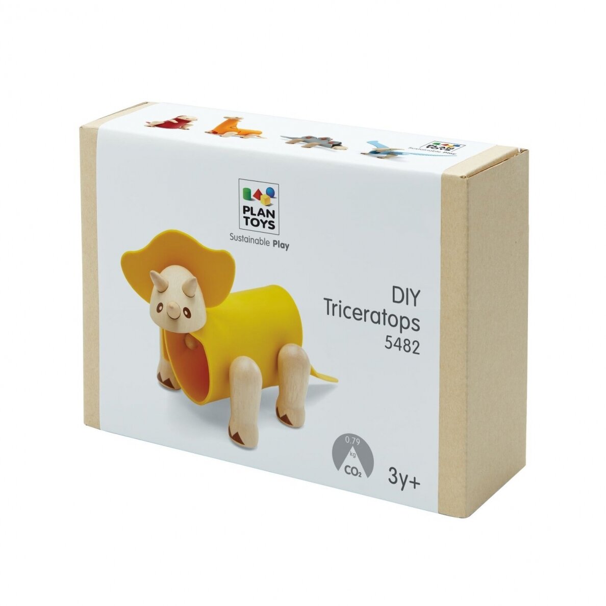 PlanToys - Triceratops Para Construir