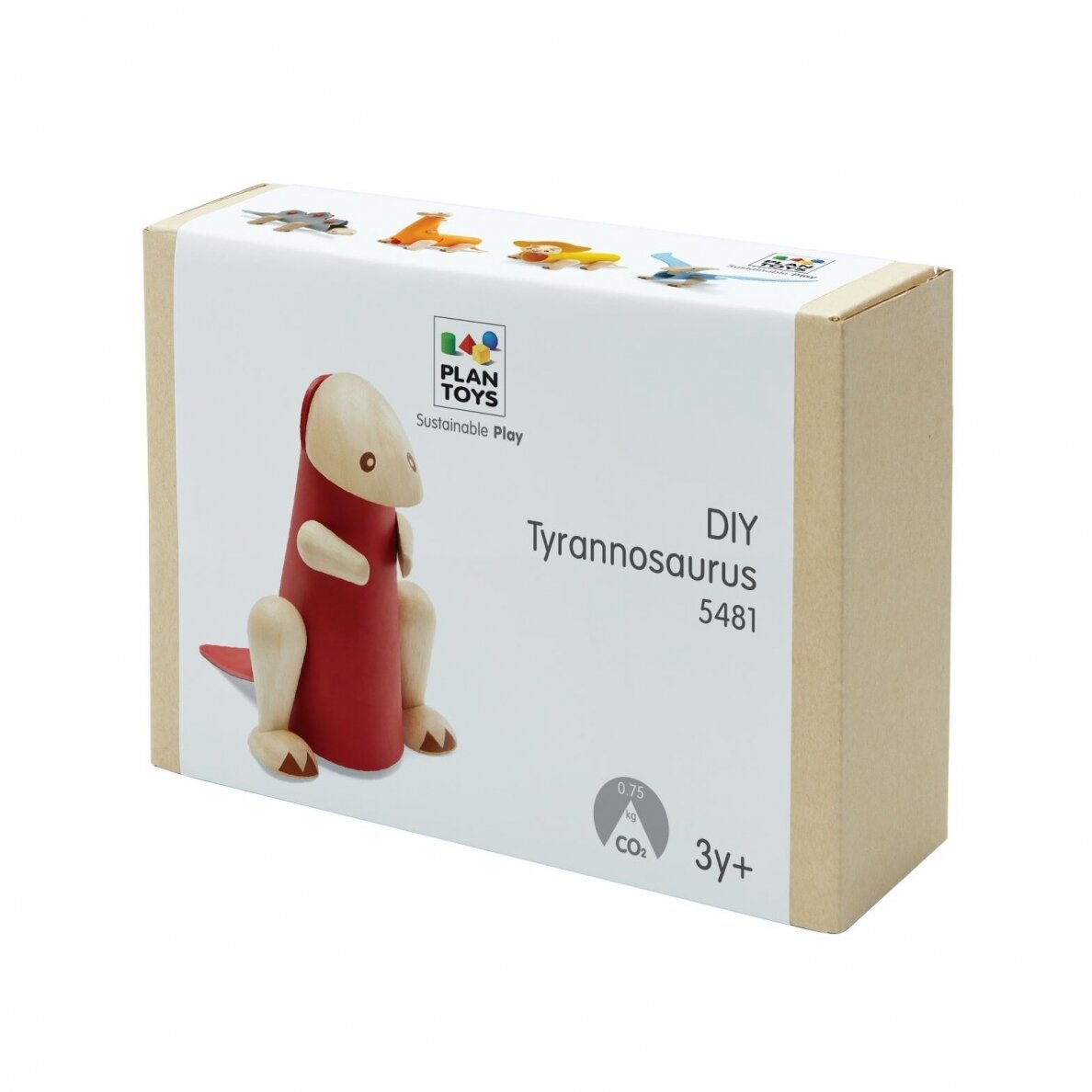 PlanToys - Tyrannosaurus Rex Para Construir