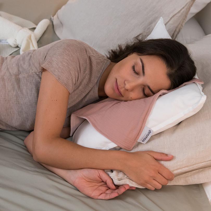 Doomoo Basics Doudou You & Me - Rosa