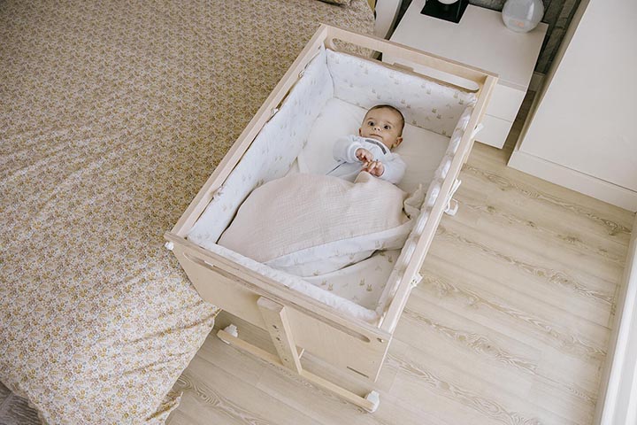 Cama Co-Sleep You & Me Plus da Micuna - Natural