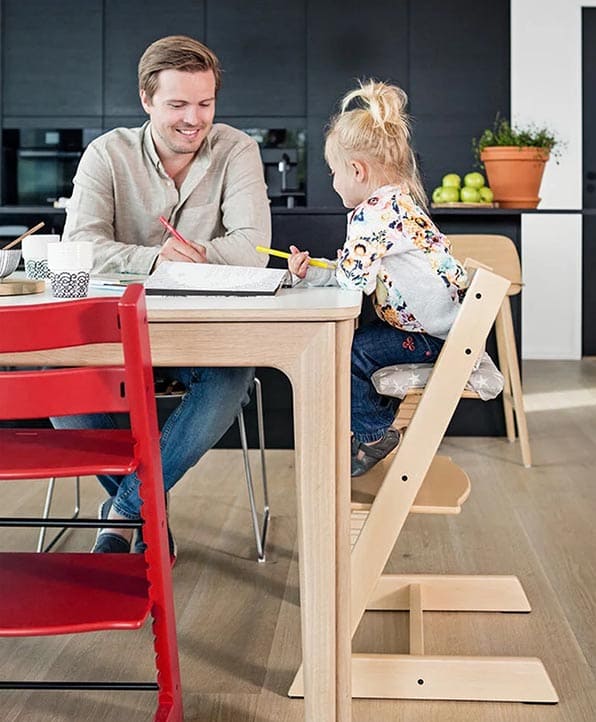 Stokke Tripp Trapp + Oferta Baby Set - Branqueado