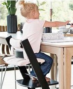 Stokke Tripp Trapp + Oferta Baby Set - Negro