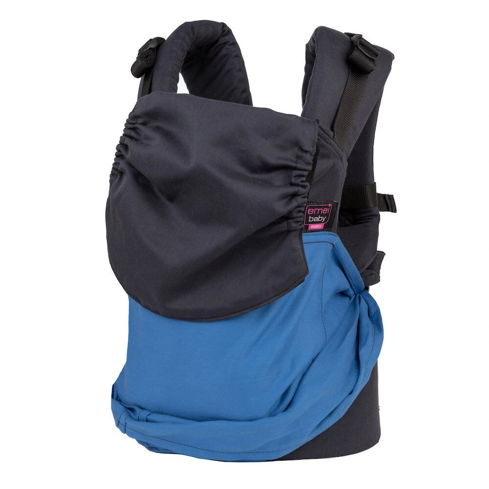 Porta-bebé Emeibaby Easy Blue Black Baby Size em azul e preto