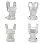 Ergobaby Adapt SoftFlex Mesh Cinza Pérola - Mochila Portabebé
