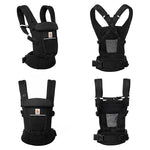 Ergobaby Adapt SoftFlex Mesh Negro - Mochila Portabebé