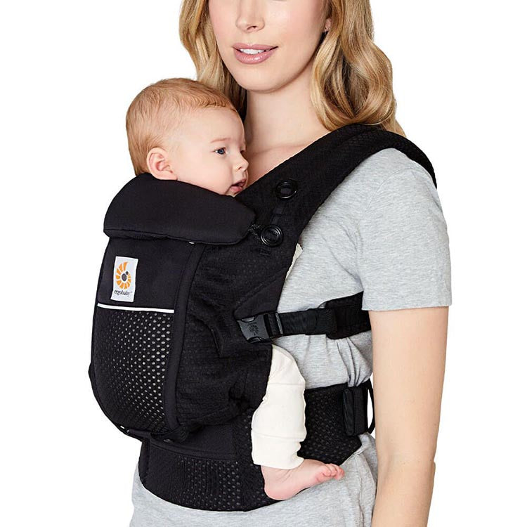 Ergobaby Adapt SoftFlex Mesh Negro - Mochila Portabebé
