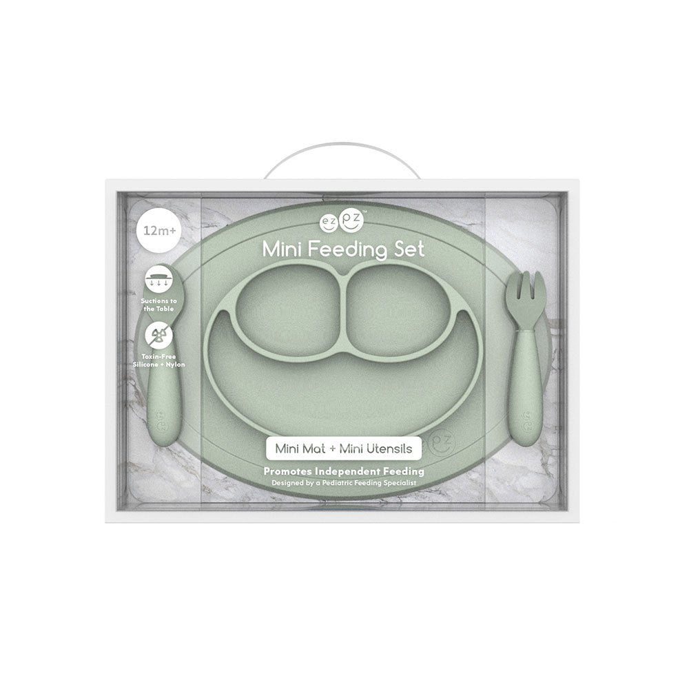ezpz Mini Conjunto de Alimentação - Verde Nórdico
