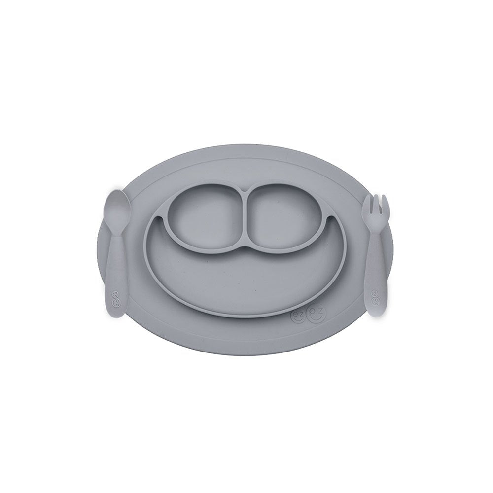 ezpz Mini Conjunto de Alimentação - Cinza