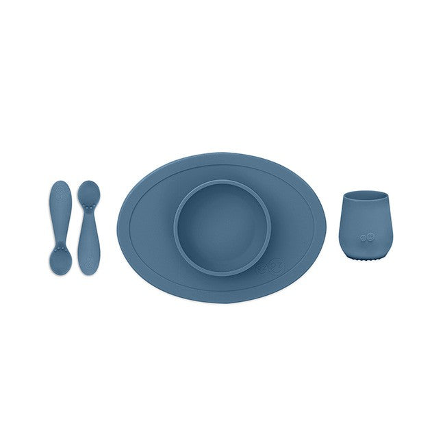 ezpz Primeiro Conjunto de Alimentação - Azul Escuro