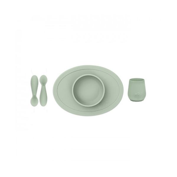 ezpz Primeiro Conjunto de Alimentação - Verde Nórdico
