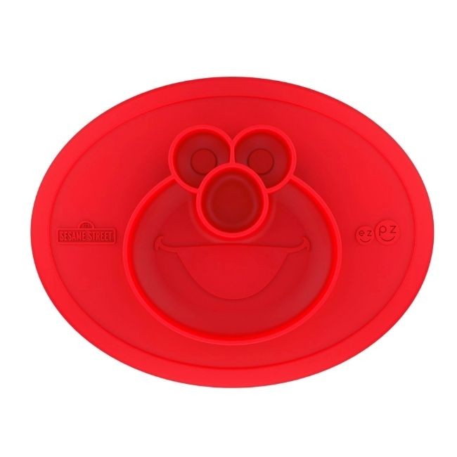 ezpz Rua Sésamo Mat - Elmo Vermelho