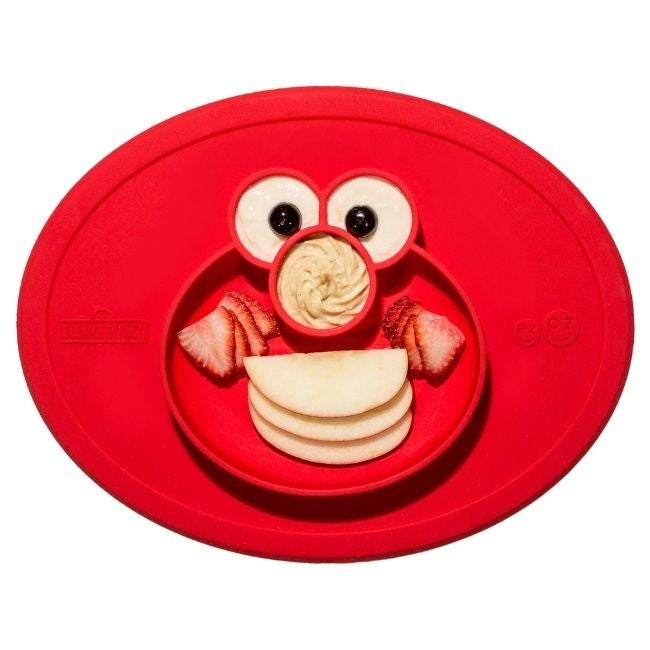 ezpz Rua Sésamo Mat - Elmo Vermelho
