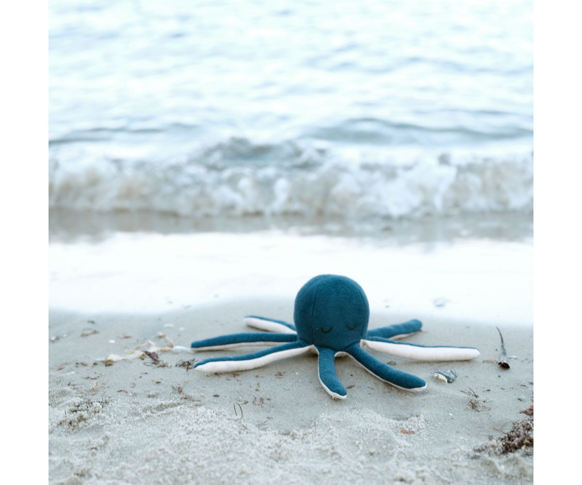 Fabelab - Chocalho Polvo - Blue Spruce