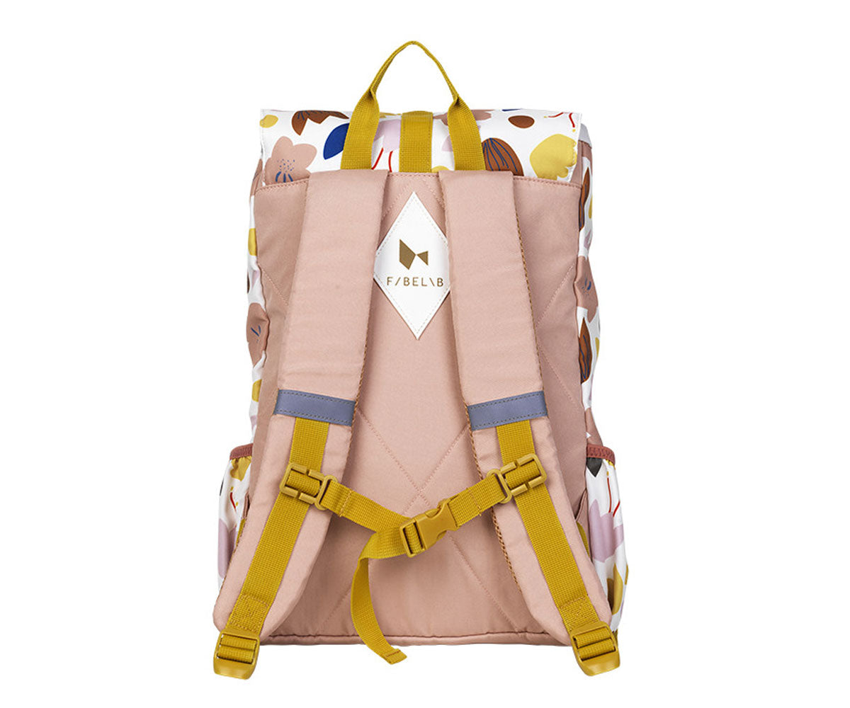 Fabelab - Mochila Escolar Grande - Flower Print