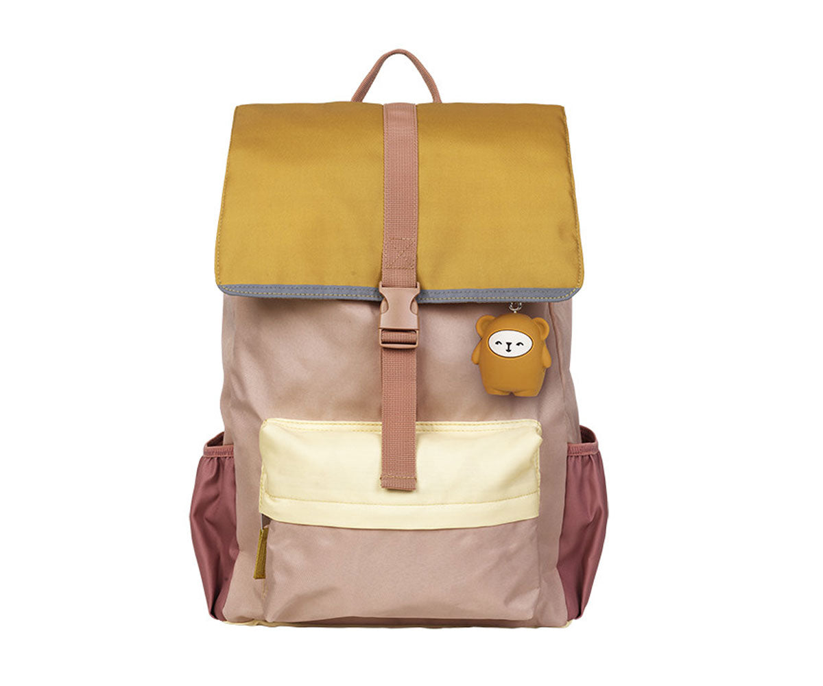 Fabelab - Mochila Escolar Grande - Old Rose