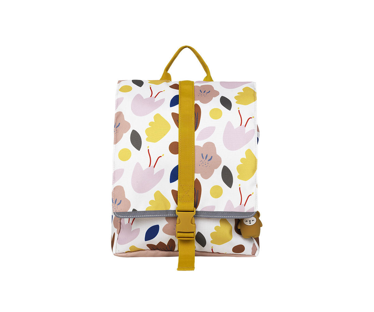 Fabelab - Mochila Escolar Pequena - Flower Print