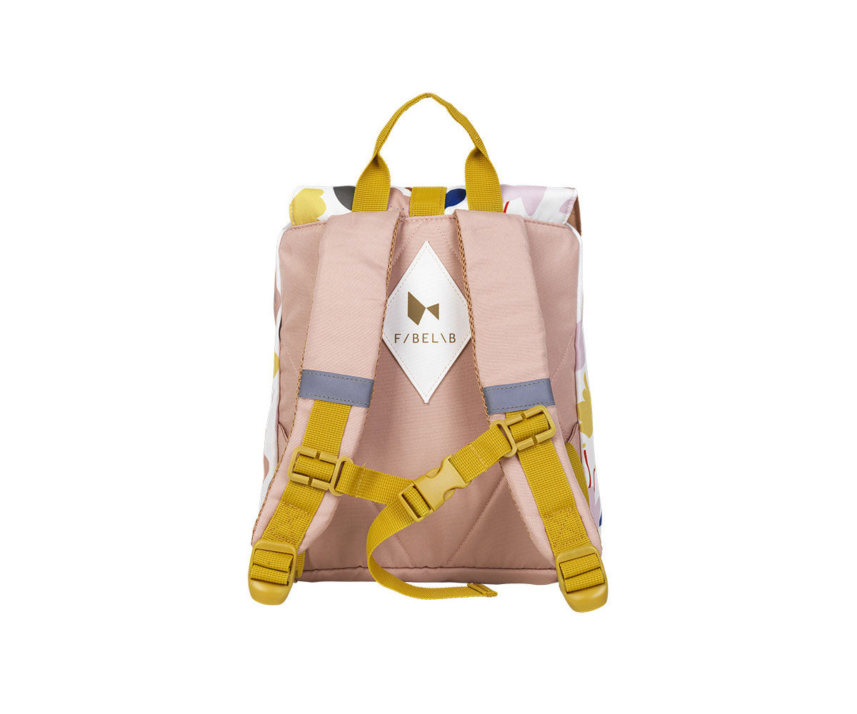 Fabelab - Mochila Escolar Pequena - Flower Print