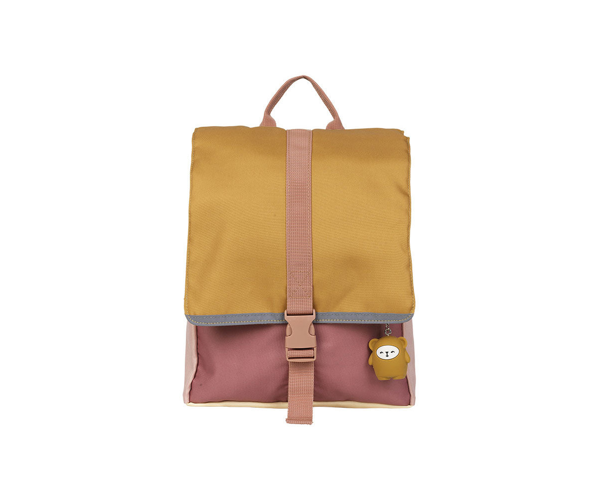Fabelab - Mochila Escolar Pequena - Old Rose