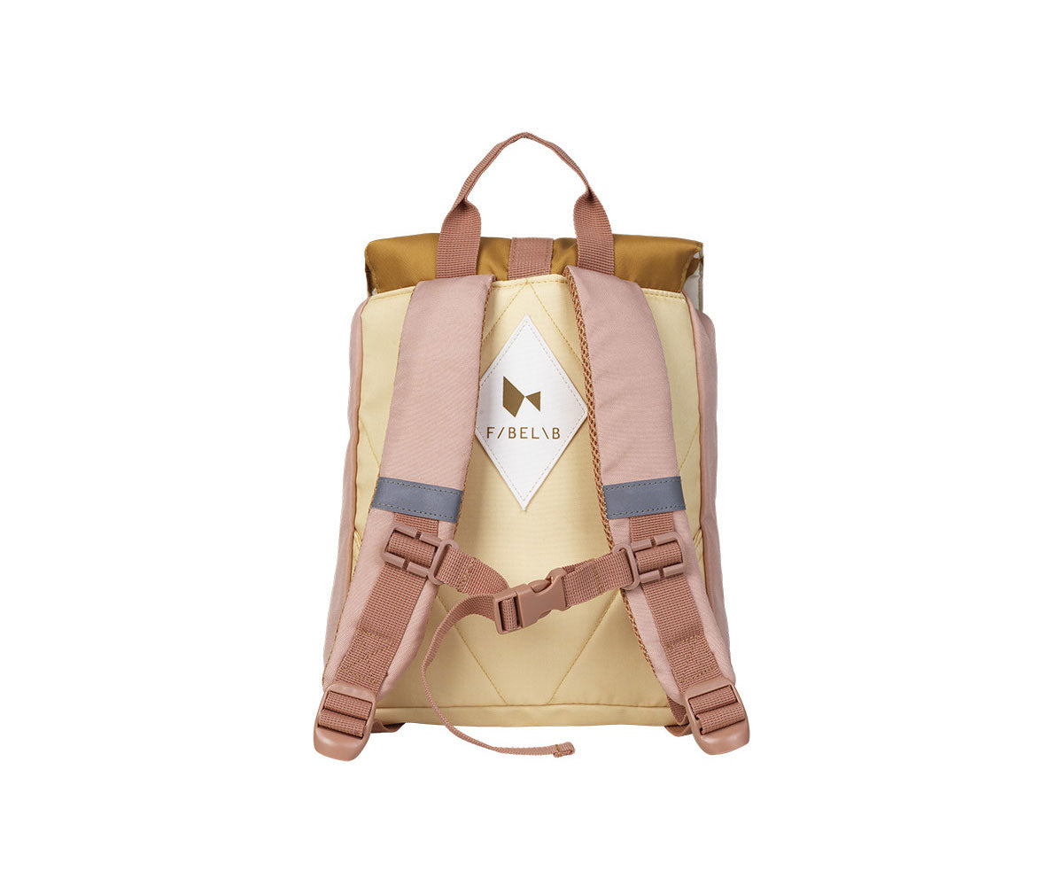 Fabelab - Mochila Escolar Pequena - Old Rose