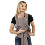 Fidella Mochila Portabebé FlowClick Halfbuckle Baby - Chevron Walnut