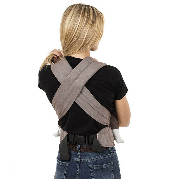 Fidella Mochila Portabebé FlowClick Halfbuckle Baby - Chevron Walnut