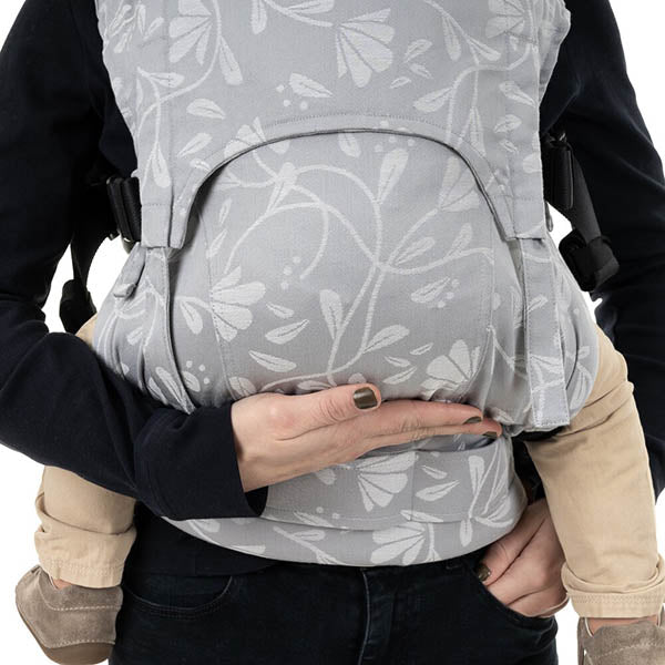 Fidella Mochila Portabebé Fusion 2.0 Fullbuckle Toddler - Floral Touch Lunar Grey