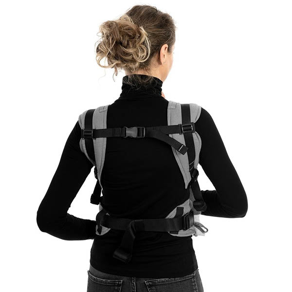 Fidella Mochila Portabebé Fusion Fullbuckle Baby - Chevron Light Gray