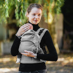 Fidella Mochila Portabebé Fusion Fullbuckle Baby - Chevron Light Gray