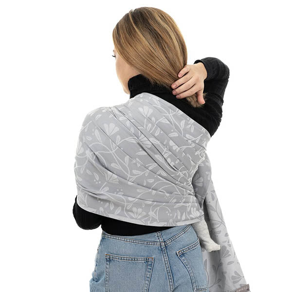 Fidella Ring Sling - Floral Touch Lunar Grey