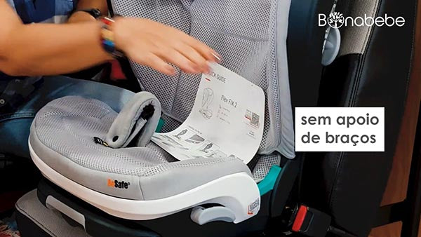 Besafe Cadeira Auto Flex FIX 2 i-Size - Fresh Black Cab