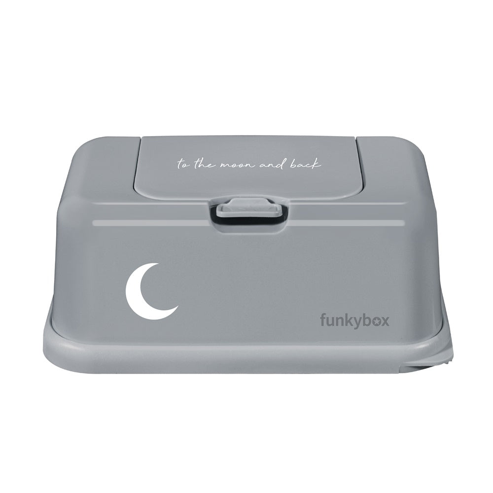 FunkyBox - Dispensador de Toalhitas Brilho - Gris Luna