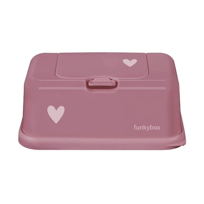 FunkyBox - Dispensador de Toalhitas Brilho - Rosa Francés