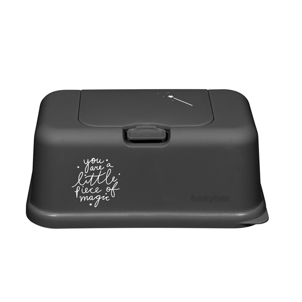 FunkyBox - Dispensador de Toalhitas Mate - Gris Magic